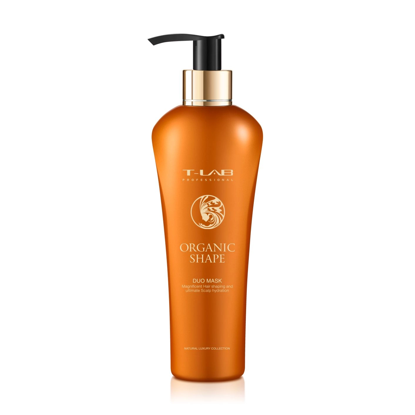 T-LAB Professional Маска для волосся Organic Shape Duo Mask Розгладження, 300 мл - фото N1