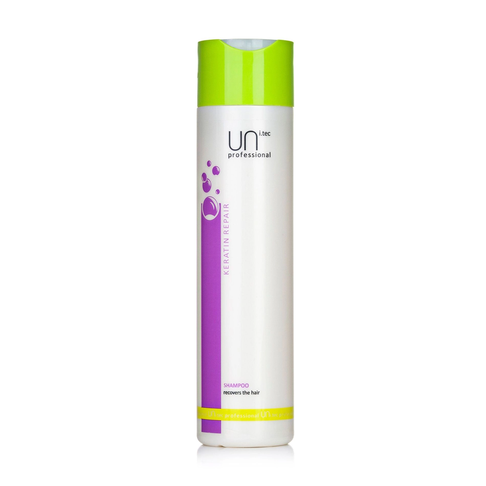 UNi.tec professional Шампунь для волос Keratin Repair Shampoo Восстанавливающий с кератином, 250 мл - фото N1
