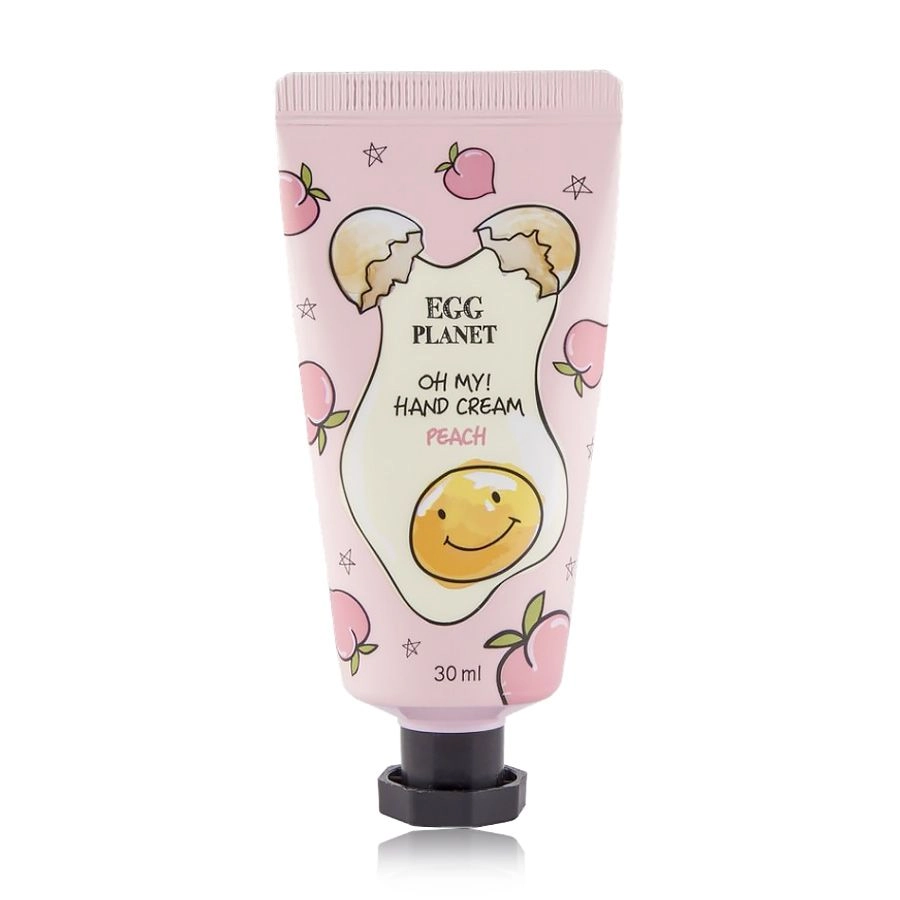 Крем для рук з ароматом персика - Daeng Gi Meo Ri Egg Planet Peach Oh My! Hand Cream - фото N1