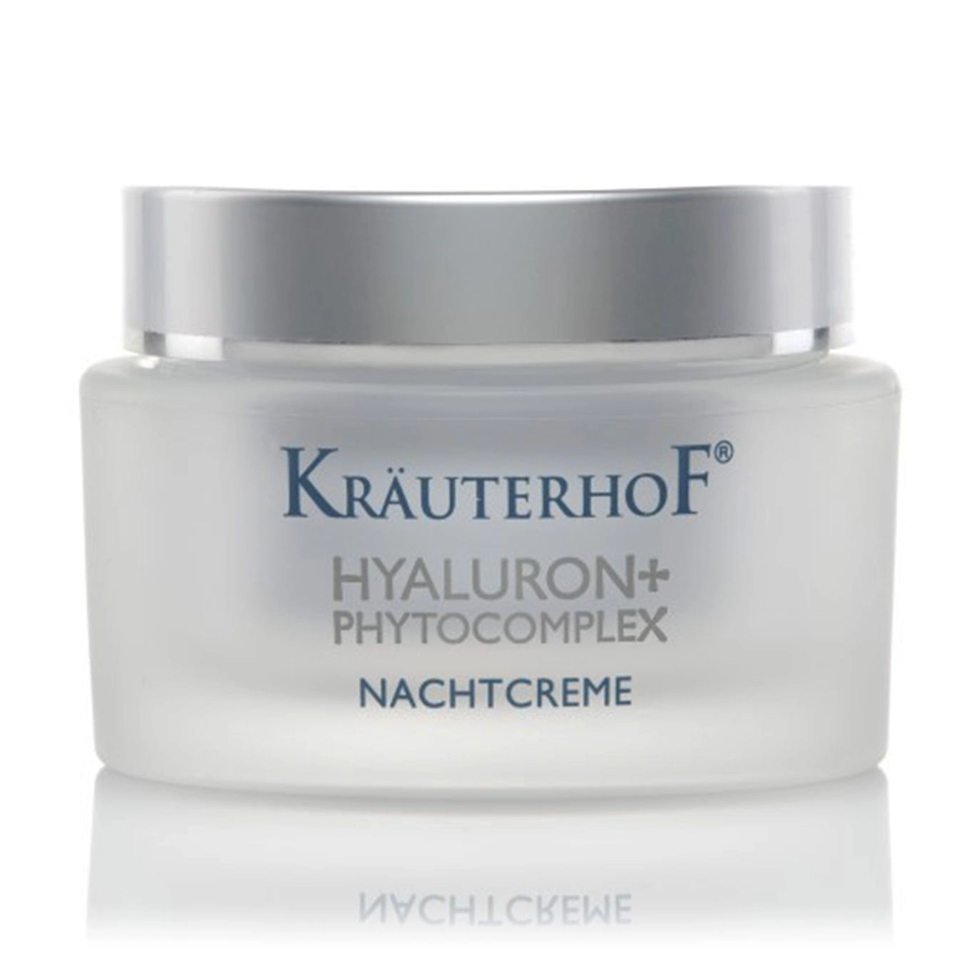 Krauterhof Нічний крем для обличчя Hyaluron з фітокомплексом та гіалуроновою кислотою, 50 мл - фото N1