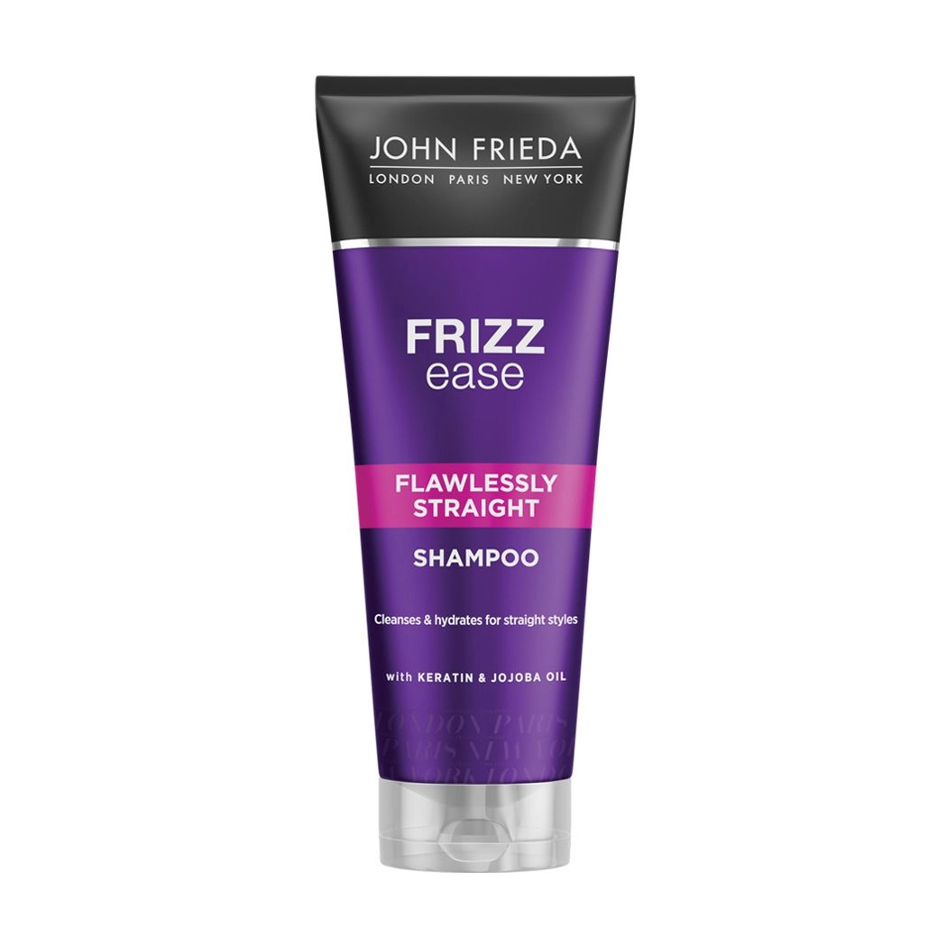 John Frieda Шампунь для волос Frizz-Ease Flawlessly Straight Shampoo выпрямляющий, 250 мл - фото N1