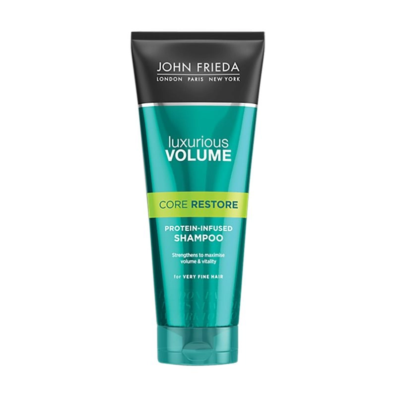 John Frieda Шампунь для волос Luxurious Volume Core Restore Protein-Infused Shampoo, 250 мл - фото N1