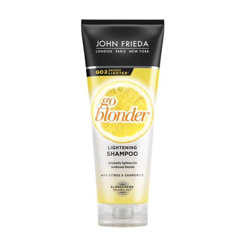 John Frieda Освітлювальний шампунь для волосся Sheer Blonde Shampoo Go Blonder, 250 мл - фото N1