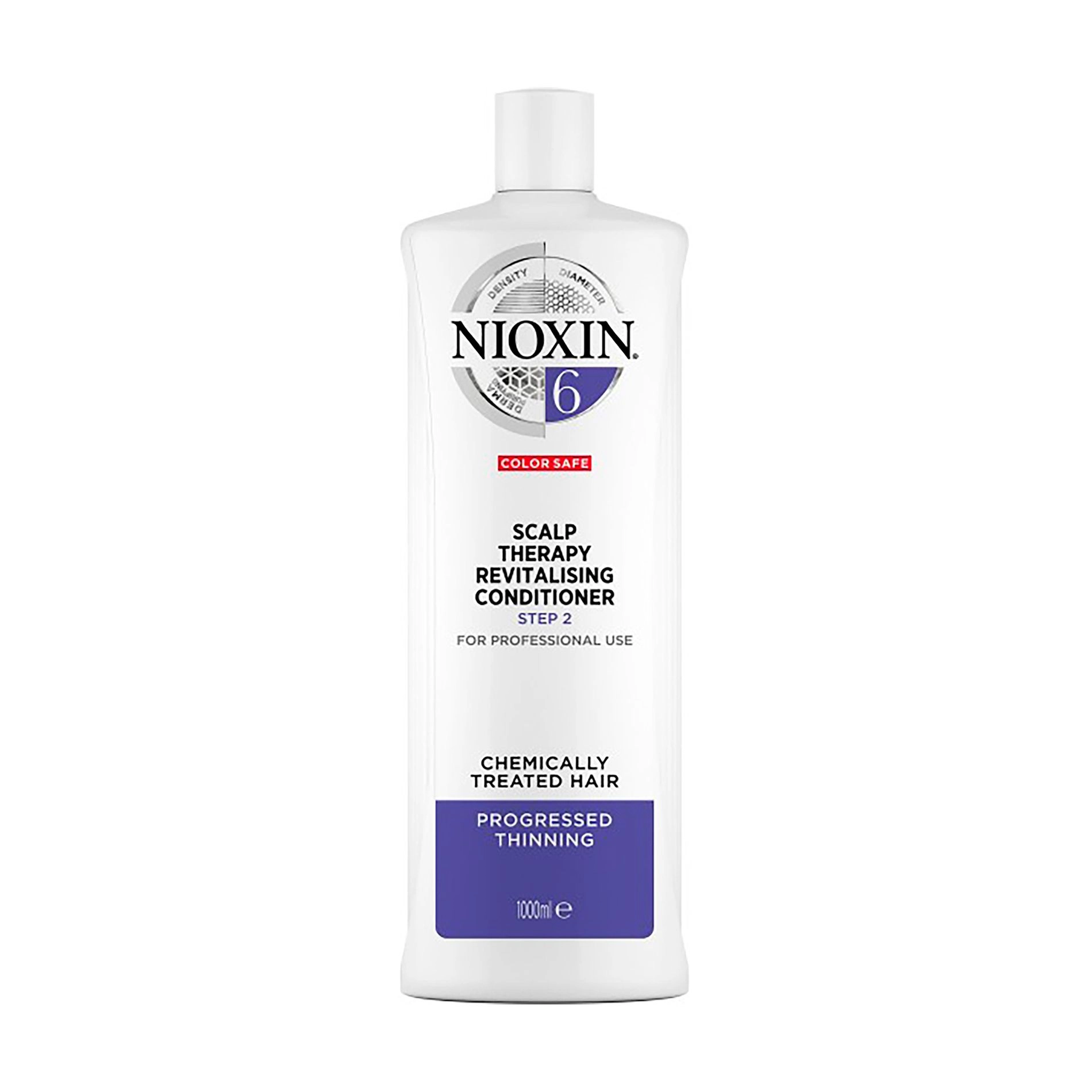 Nioxin Зволожувальний кондиціонер для волосся Thinning Hair System 6 Scalp Revitaliser Conditioner, 1 л - фото N1