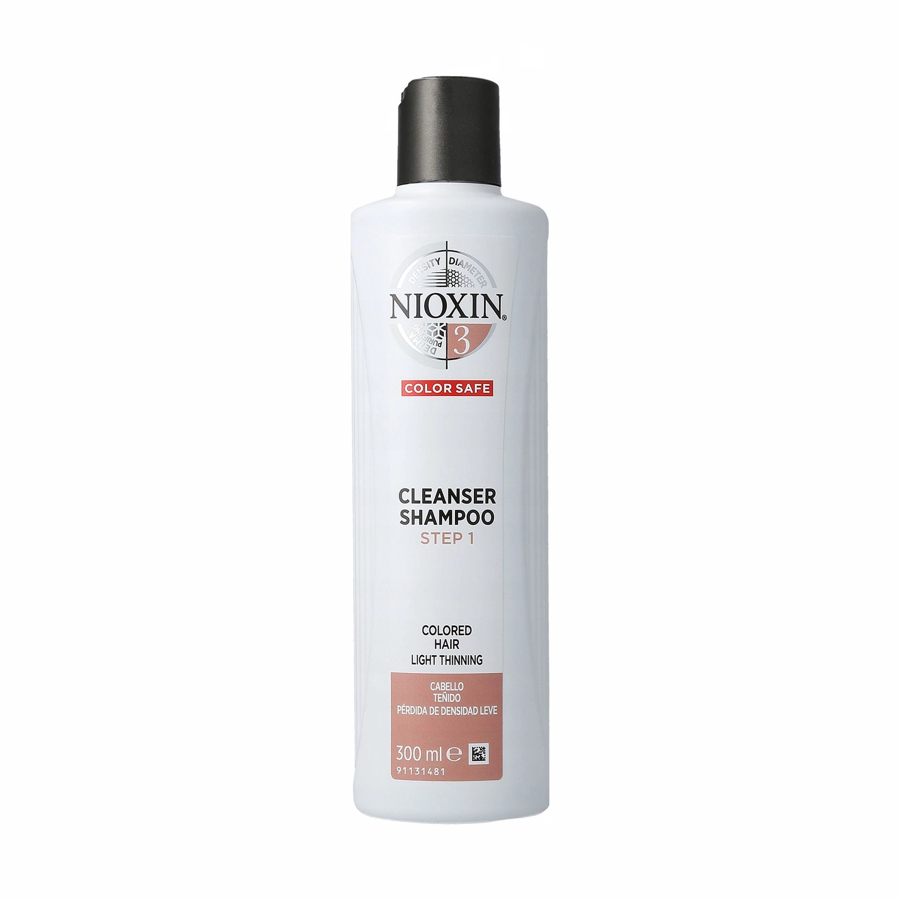 Очищающий шампунь для волос - Nioxin Thinning Hair System 3 Cleanser Shampoo, 300 мл - фото N1