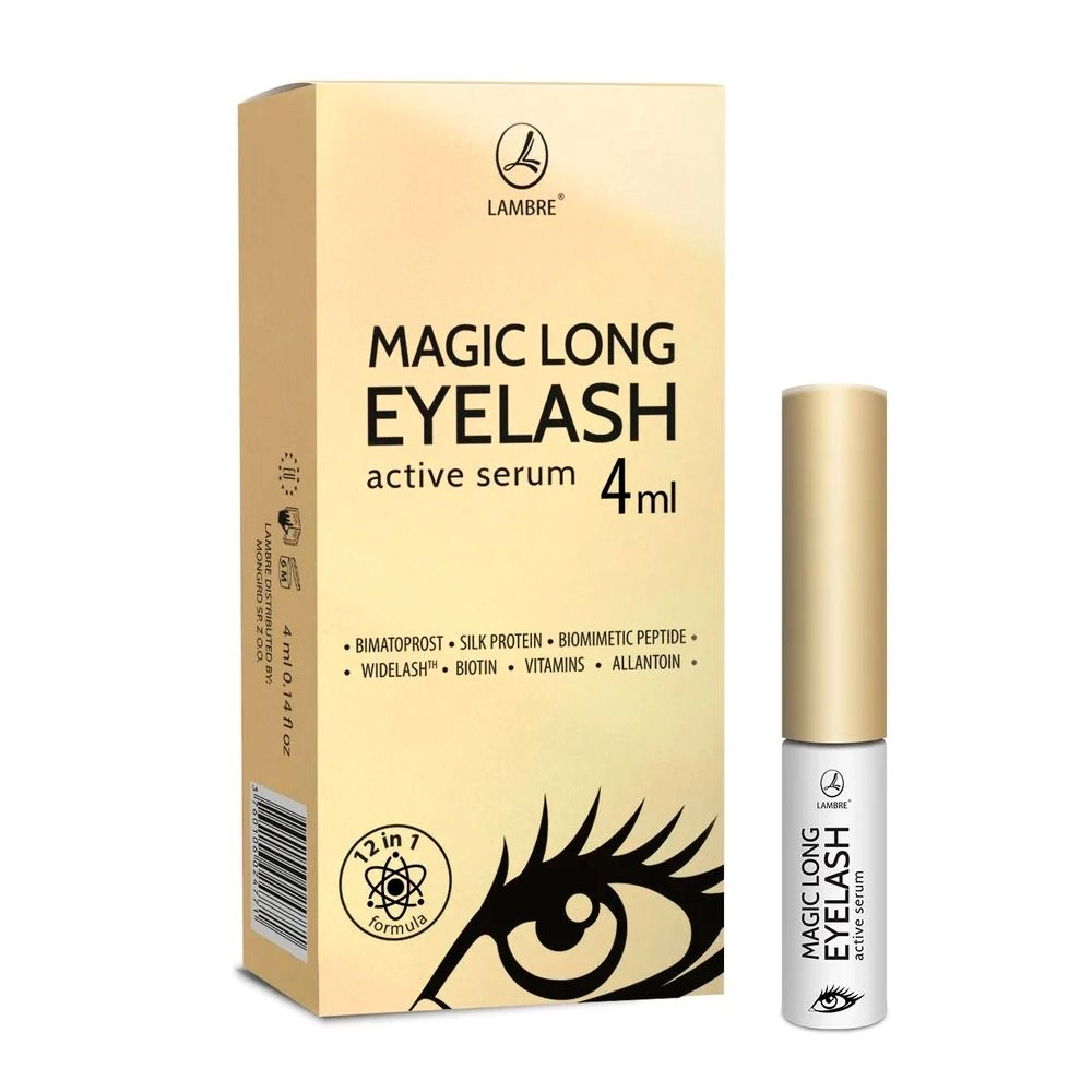 Lambre Сыворотка для ресниц Magic Long Eyelash Active Serum, 4 мл - фото N1