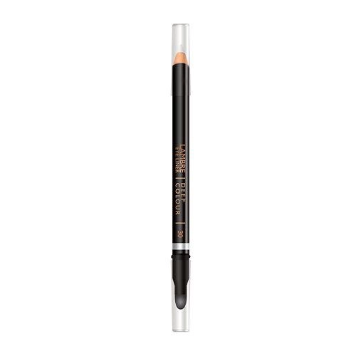 Lambre Олівець для очей з розтушовуванням Eyeliner Deep Colour 30 білий, 6 г - фото N1