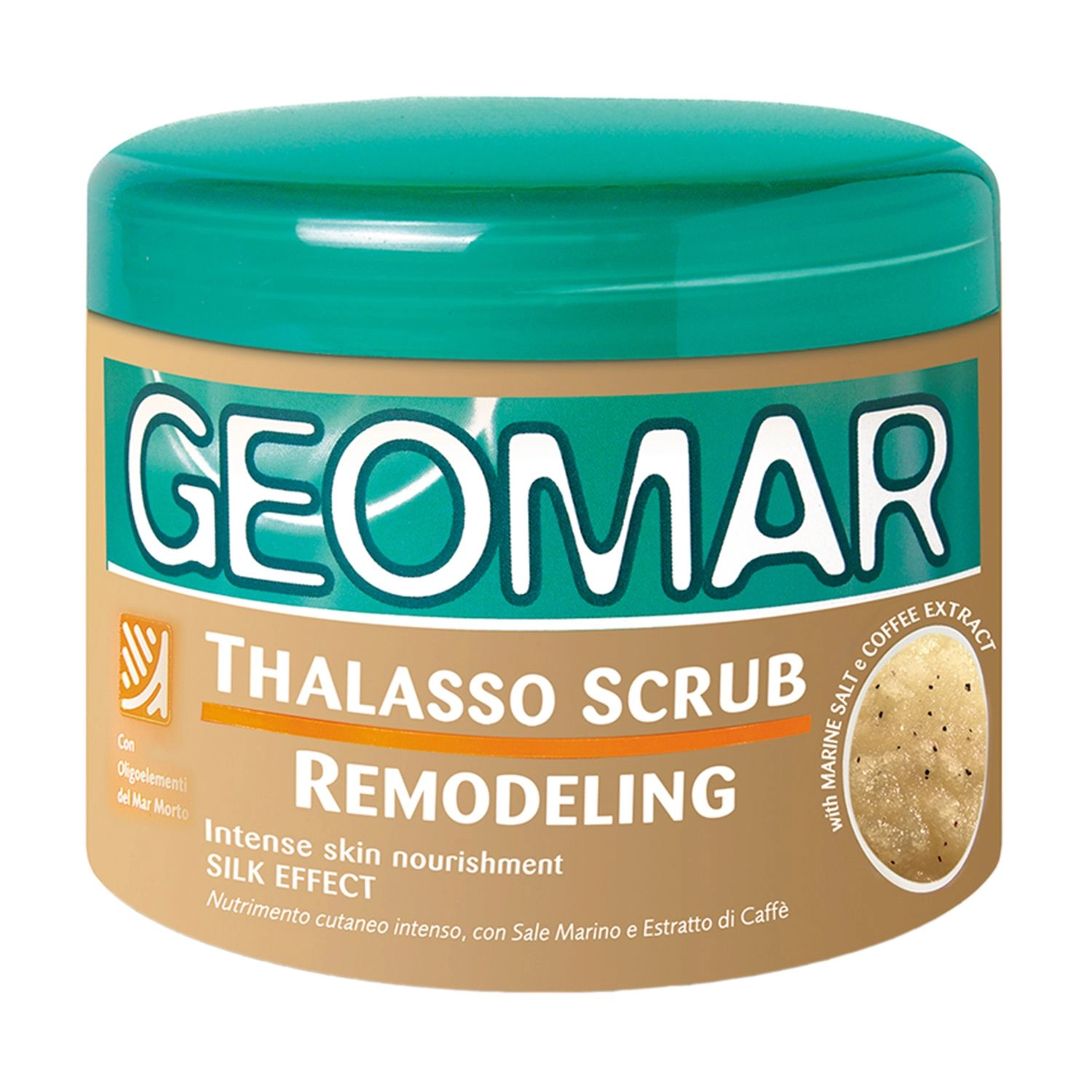 Geomar Ремоделювальний скраб для тіла Thalasso Scrub з морською сіллю та кавою, 600 г - фото N1