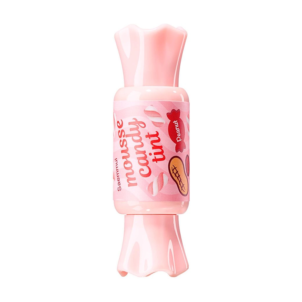 The Saem Тінт-мус для губ Saemmul Mousse Candy Tint 09 Peanut, 8 г - фото N1