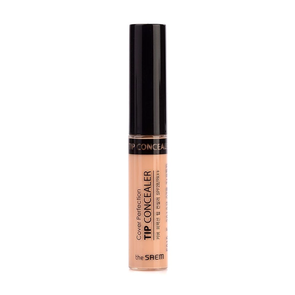 The Saem Рідкий консилер Cover Perfection Tip Concealer SPF28/PA++ - фото N1
