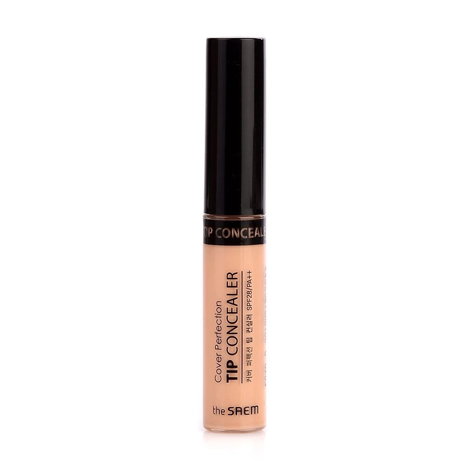 The Saem Жидкий консилер Cover Perfection Tip Concealer 1.5 Natural Beige, 6.5 г - фото N1