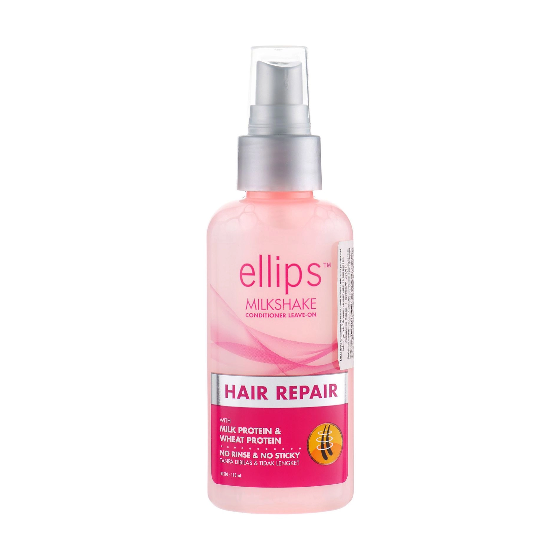 Ellips Термозахист для волосся Hair Milk Shake Repair з протеїнами і пантенолом, 110 мл - фото N1