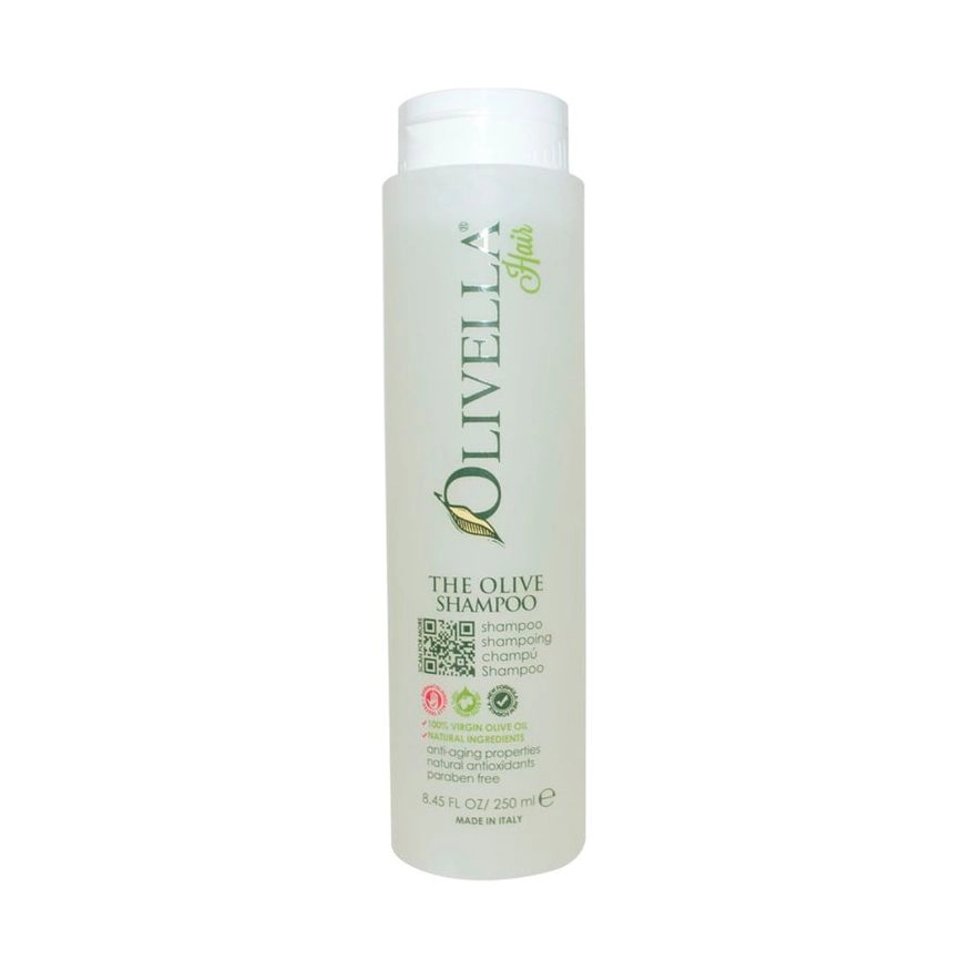 Olivella Шампунь для зміцнення волосся на основі оливкового екстракту 250мл - фото N1