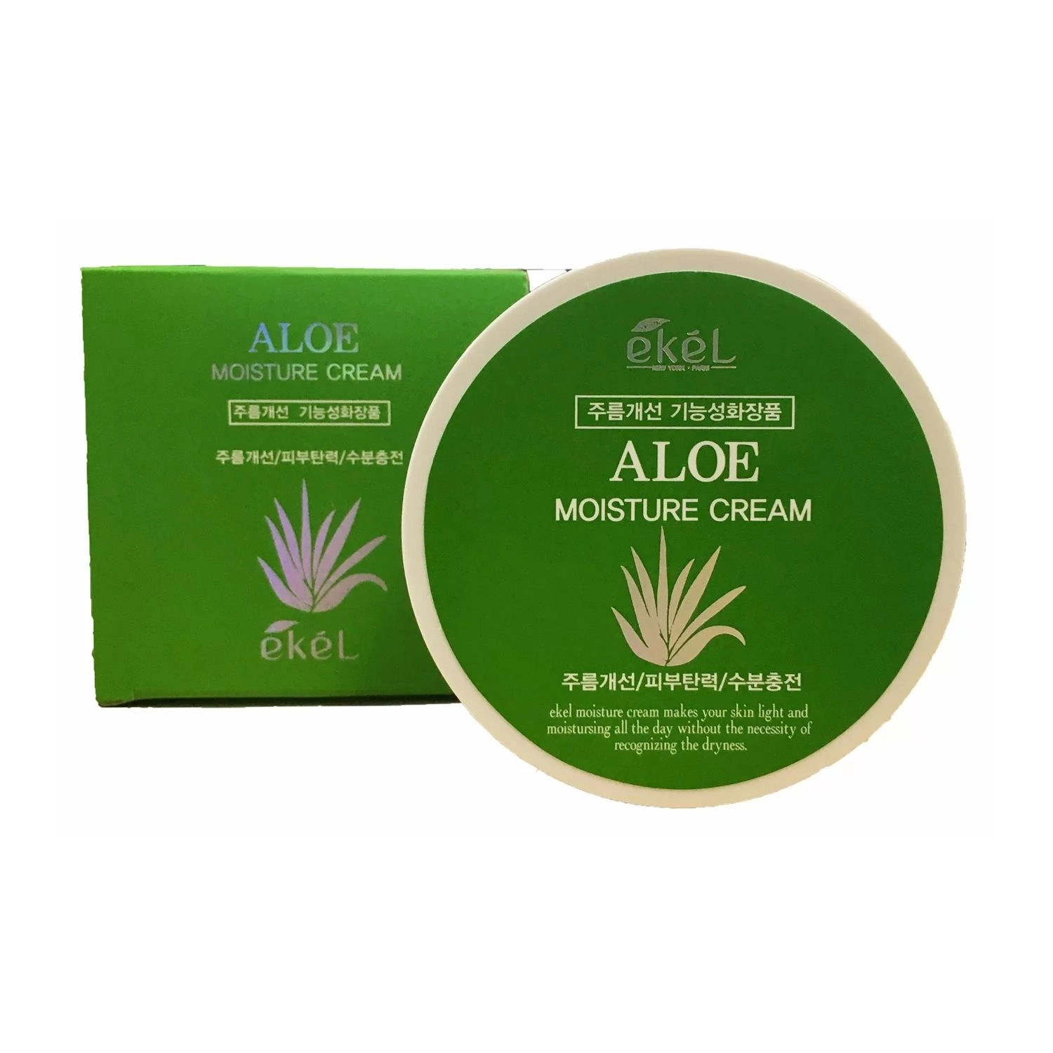 Ekel Увлажняющий крем для лица Aloe Moisture Cream с алоэ, 100 мл - фото N1