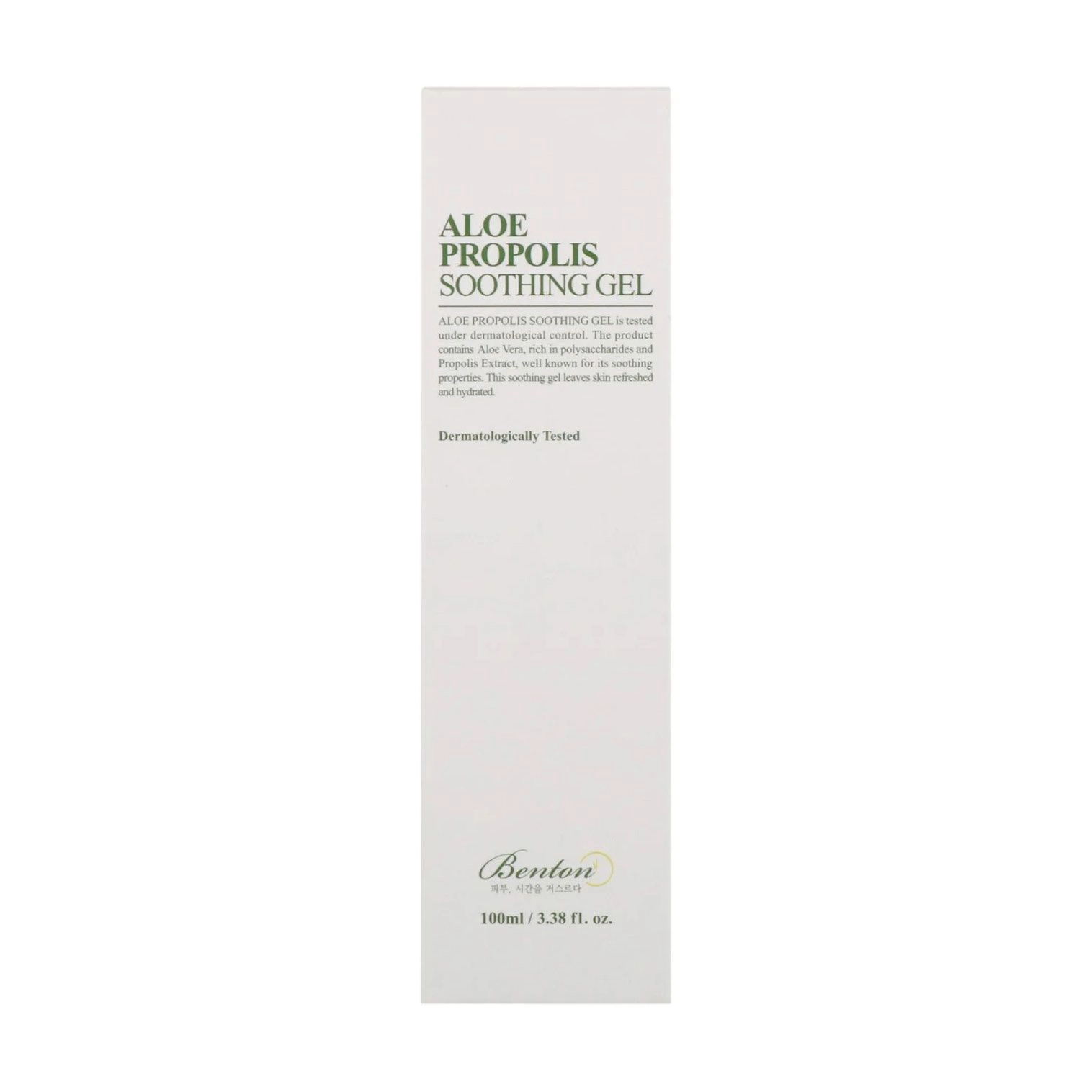 Benton Гель для обличчя Aloe Propolis Soothing Gel з алое та прополісом, 100 мл - фото N2