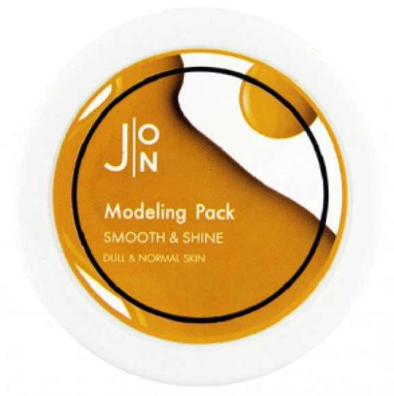 Альгинатная маска для лица гладкость и блеск - J:ON Smooth & Shine Modeling Pack, 18 г - фото N1