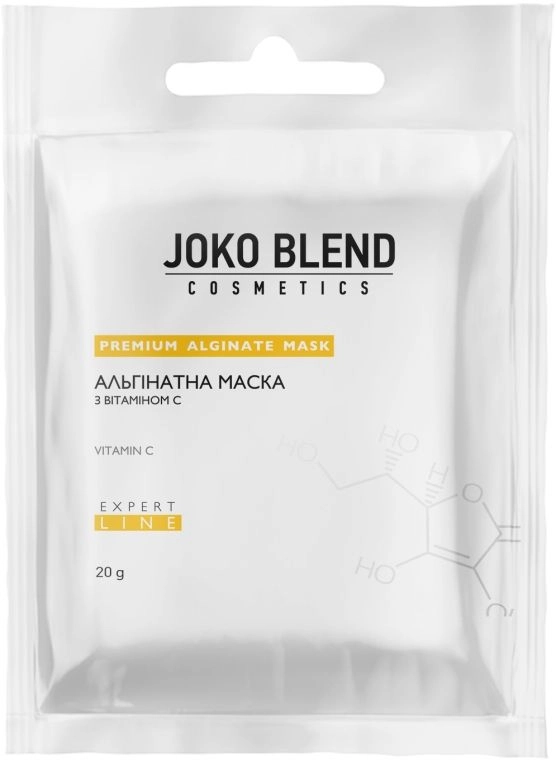Альгінатна маска з гіалуроновою кислотою - Joko Blend Premium Alginate Mask, 20 г - фото N1