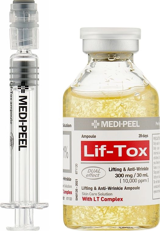 Ампульна ліфтинг сироватка з золотом і прополісом - Medi peel Lif -Tox Ampoule, 30 мл - фото N1