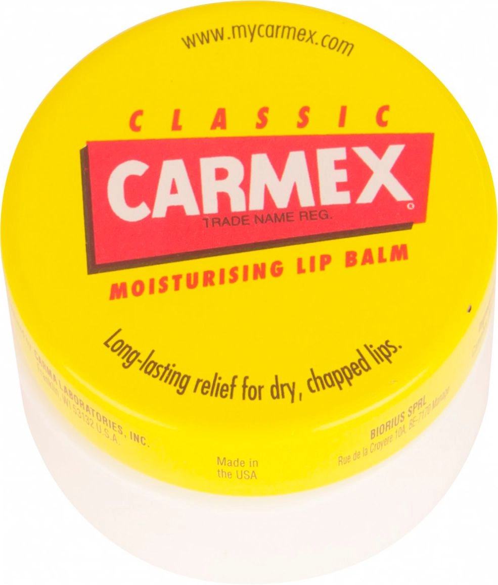 Бальзам для губ "Класичний" SPF15 - Carmex Classic Lip Balm, баночка, 7,5 г - фото N1