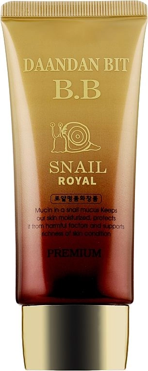 BB-крем с муцином улитки и фитостволовыми клетками - DAANDAN BIT Snail Stem Cell BB-Cream Premium SPF 50 PA++, 50 мл - фото N2