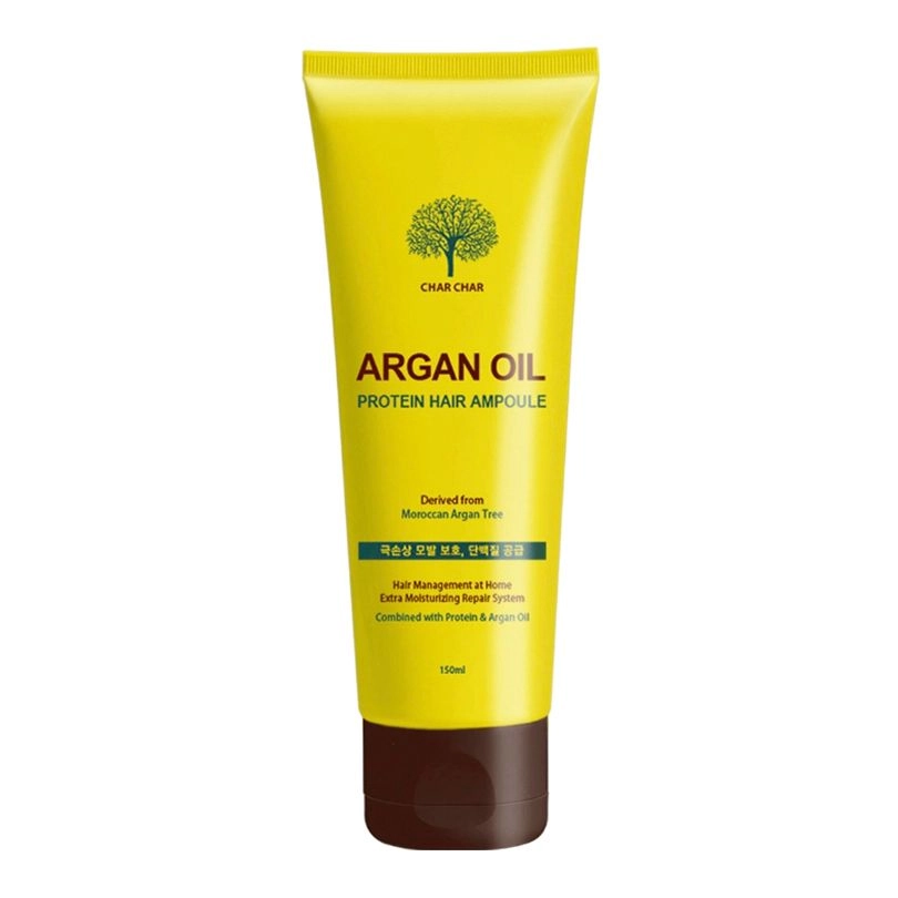 Сыворотка для волос с аргановым маслом - Char Char Argan Oil Protein Hair Ampoule, 150 мл - фото N1