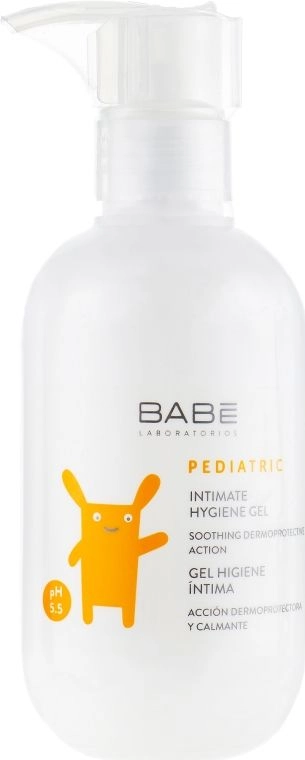 Дитячий гель для інтимної гігієни - BABE Laboratorios PEDIATRIC Intimate Hygiene Gel, 200 мл - фото N1