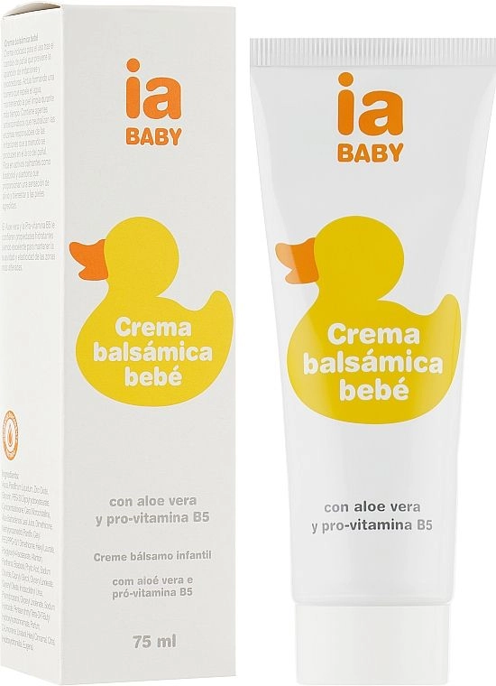 Дитячий крем-бальзам під підгузник - Interapothek Crema Balsamo Babe, 75 мл - фото N1