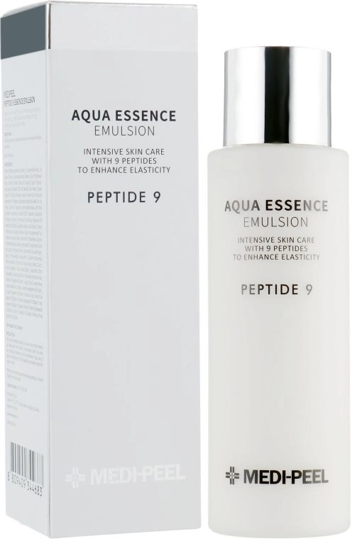 Емульсія з пептидами для еластичності шкіри - Medi peel Peptide 9 Aqua Essence Emulsion, 250 мл - фото N1