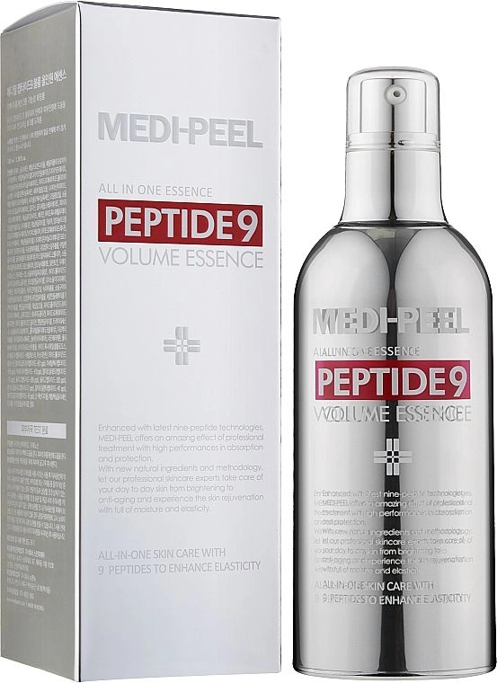 Кислородная эссенция с пептидами против морщин - Medi peel Peptide 9 Volume Essence, 100 мл - фото N1