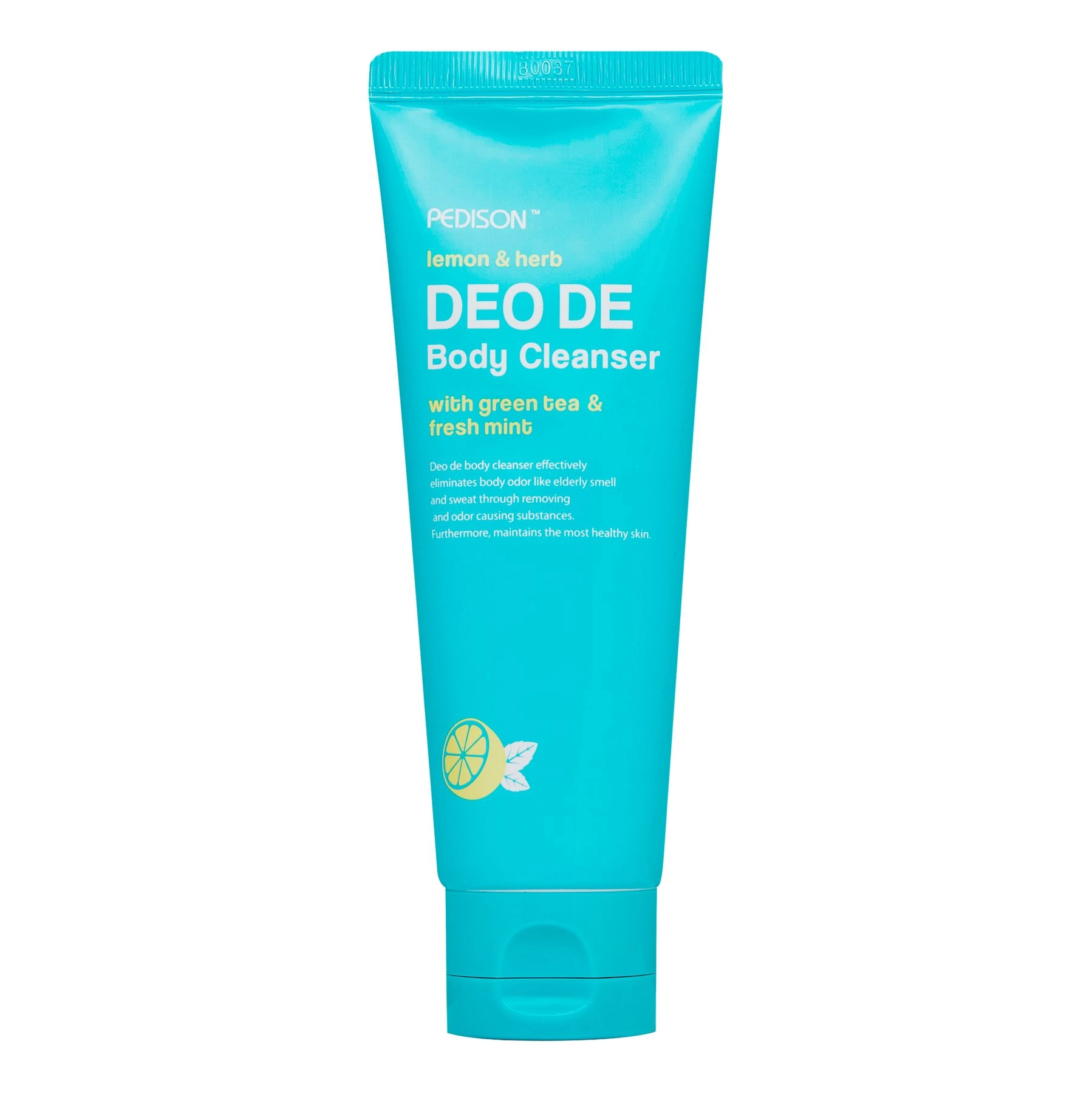 Гель для душу Лимон-мята - Pedison Lemon & Herb DEO DE Body Cleanser, 100 мл - фото N1