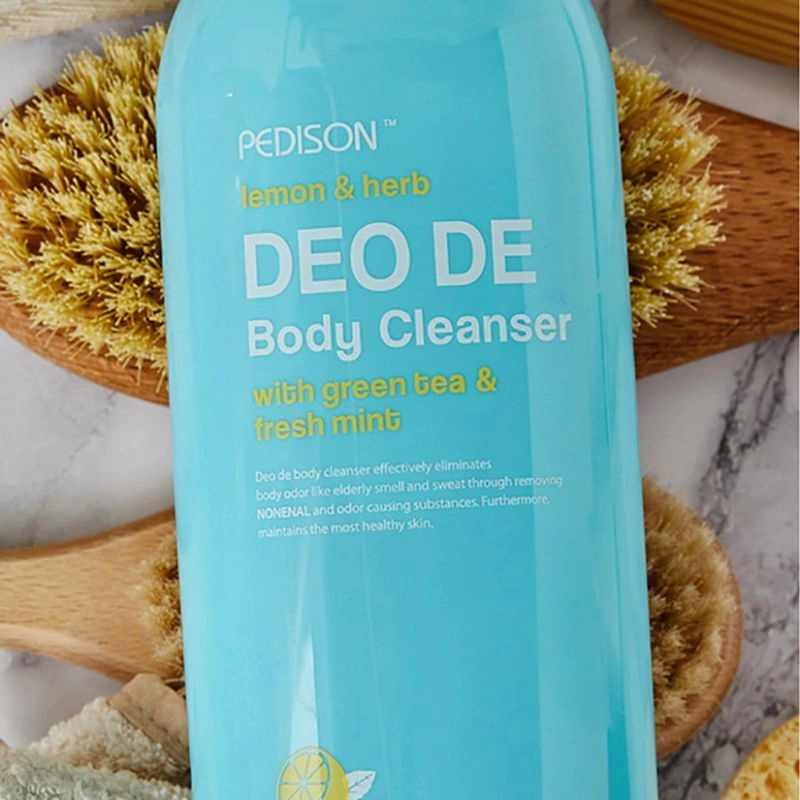 Гель для душу "Лимон-м'ята" - Pedison Lemon & Herb DEO DE Body Cleanser, 750 мл - фото N3