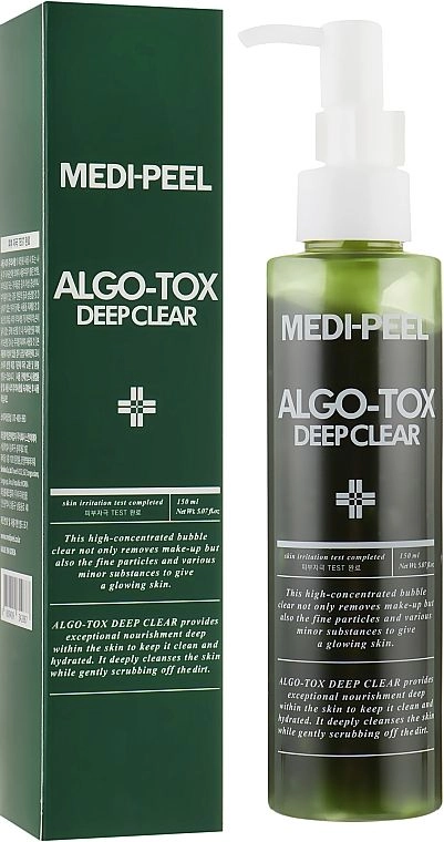 Гель для глубокого очищения кожи с эффектом детокса - Medi peel AlgoTox Deep Clear, 150 мл - фото N1