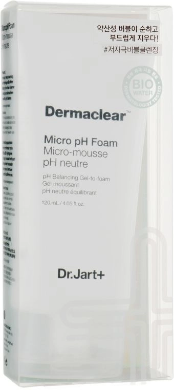 Dr. Jart Гель-пенка для умывания глубокого очищения pH 5.5 Dermaclear Foam 120 мл - фото N1