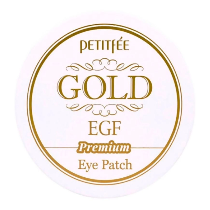 Преміум патчі для очей з золотом - PETITFEE & KOELF Gold & EGF Hydrogel Eye Patch, 60 штук - фото N1