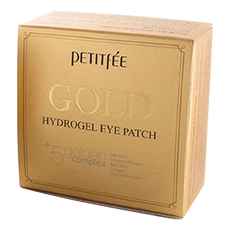 Патчи для глаз с золотом - PETITFEE & KOELF Gold Hydrogel Eye Patch, 60 шт - фото N3