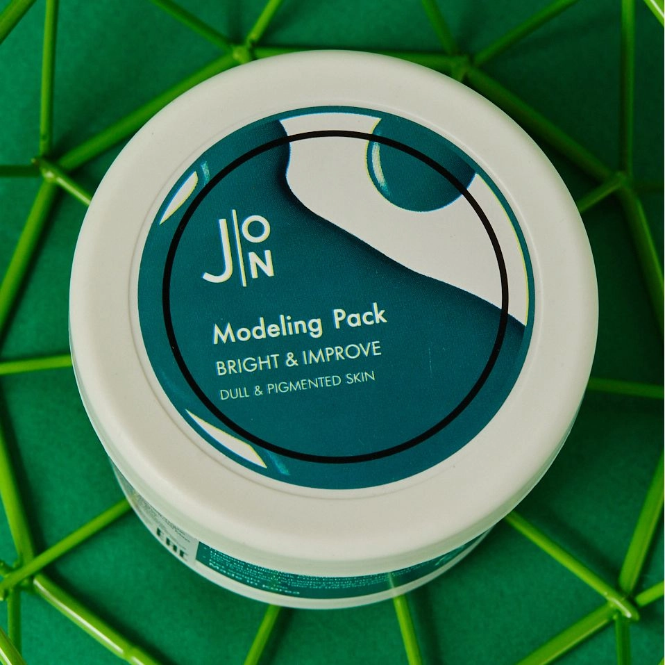 Альгинатная маска для лица яркость и совершенство - J:ON Bright & Improve Modeling Pack, 18 г - фото N3