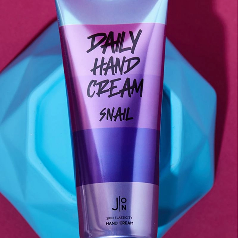 Крем для рук муцин равлика - J:ON Daily Hand Cream Snail, 100 мл - фото N3