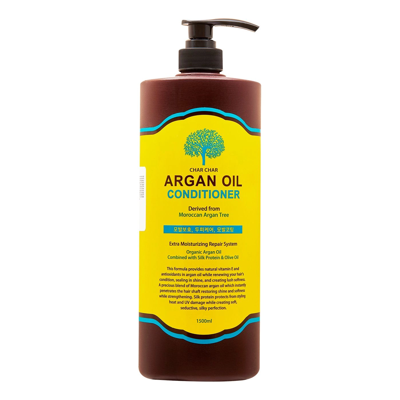 Кондиционер для волос с аргановым маслом - Char Char Argan Oil Conditioner, 1500 мл - фото N1