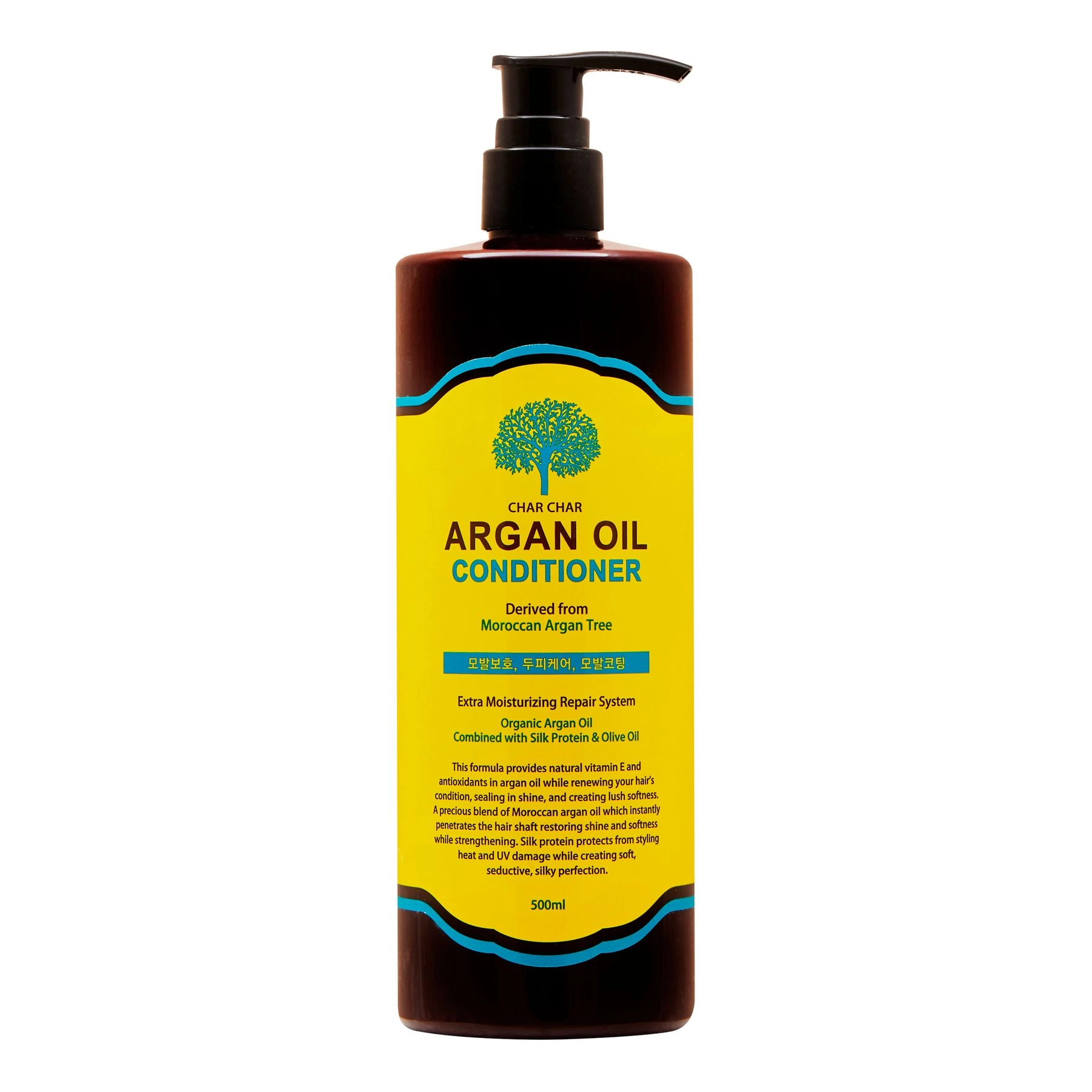 Кондиціонер для волосся з аргановою олією - Char Char Argan Oil Conditioner -, 500 мл - фото N1