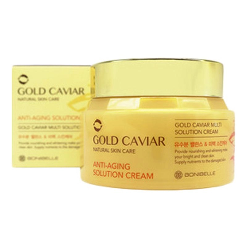 Крем для лица Икра - Bonibelle Gold Caviar Anti-Aging Solution Cream, 80 мл - фото N1