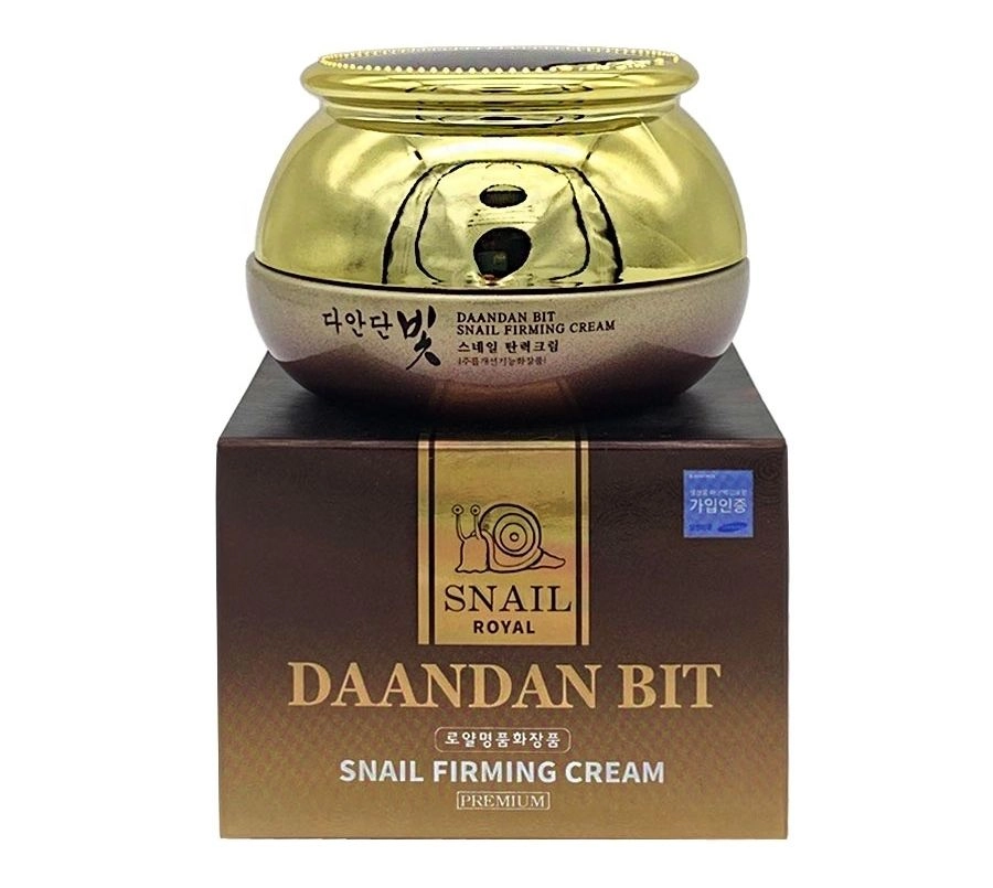 Dandan Bit крем для обличчя муцин равлики - DAANDAN BIT Snail Firming Cream, 50 мл - фото N1