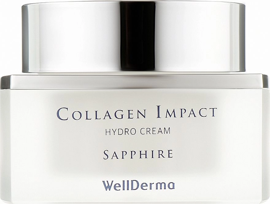 WellDerma Sapphire Collagen Impact Hydro Cream Крем для обличчя з колагеном 50 г - фото N2