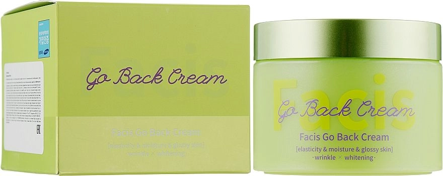 Крем для обличчя з рослинним комплексом - Facis Go Back Cream, 100 мл - фото N1