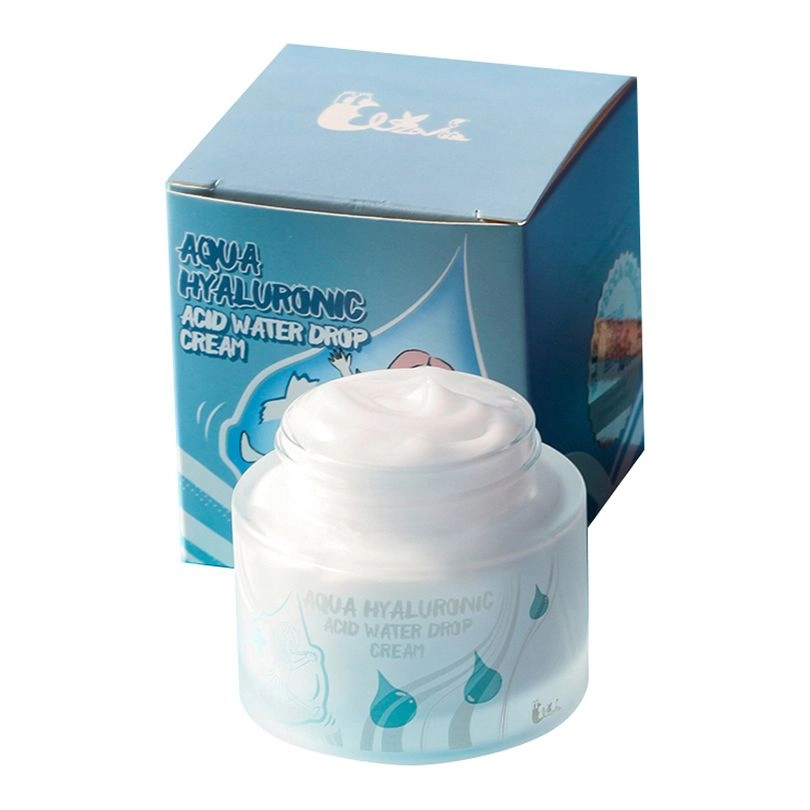 Крем для обличчя зволожуючий гіалуроновий - Elizavecca Face Care Aqua Hyaluronic Acid Water Drop Cream, 50 мл - фото N3