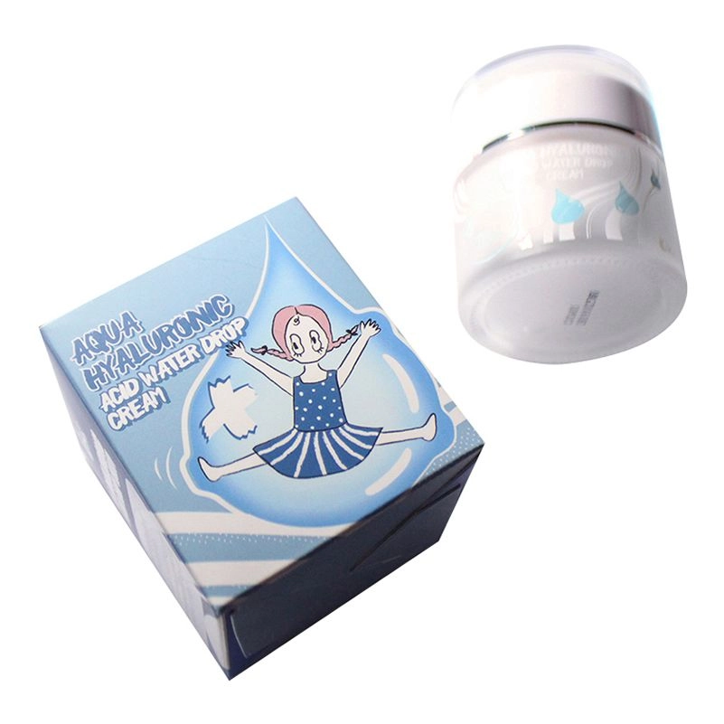 Крем для лица увлажняющий гиалуроновый - Elizavecca Face Care Aqua Hyaluronic Acid Water Drop Cream, 50 мл - фото N4