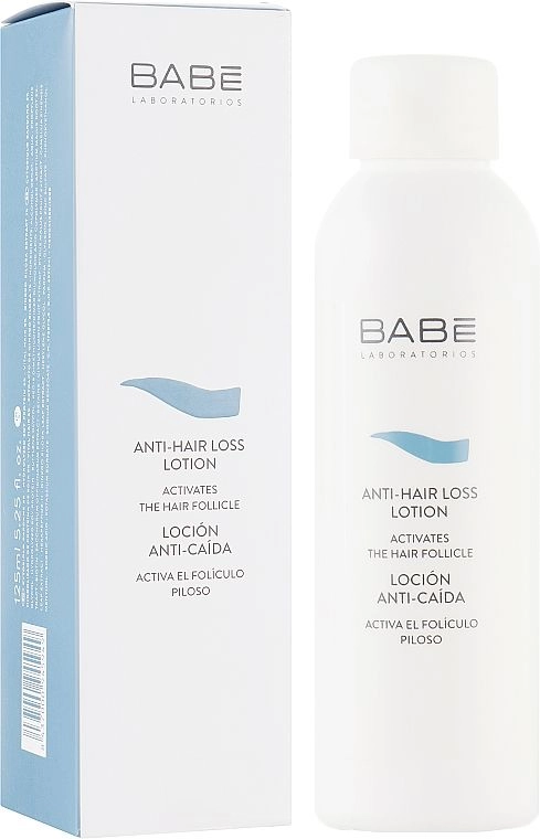 Лосьон против выпадения волос - BABE Laboratorios Anti-Hair Loss Lotion, 125 мл - фото N1
