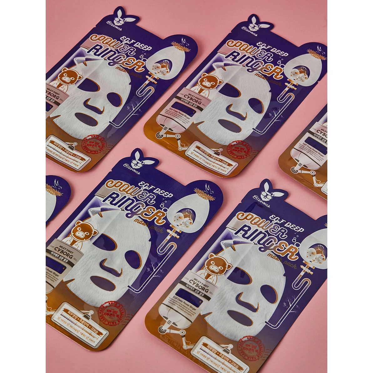 Маска для активної регенерації епідермісу - Elizavecca Face Care Egf Deep Power Ringer Mask, 1 шт - фото N6