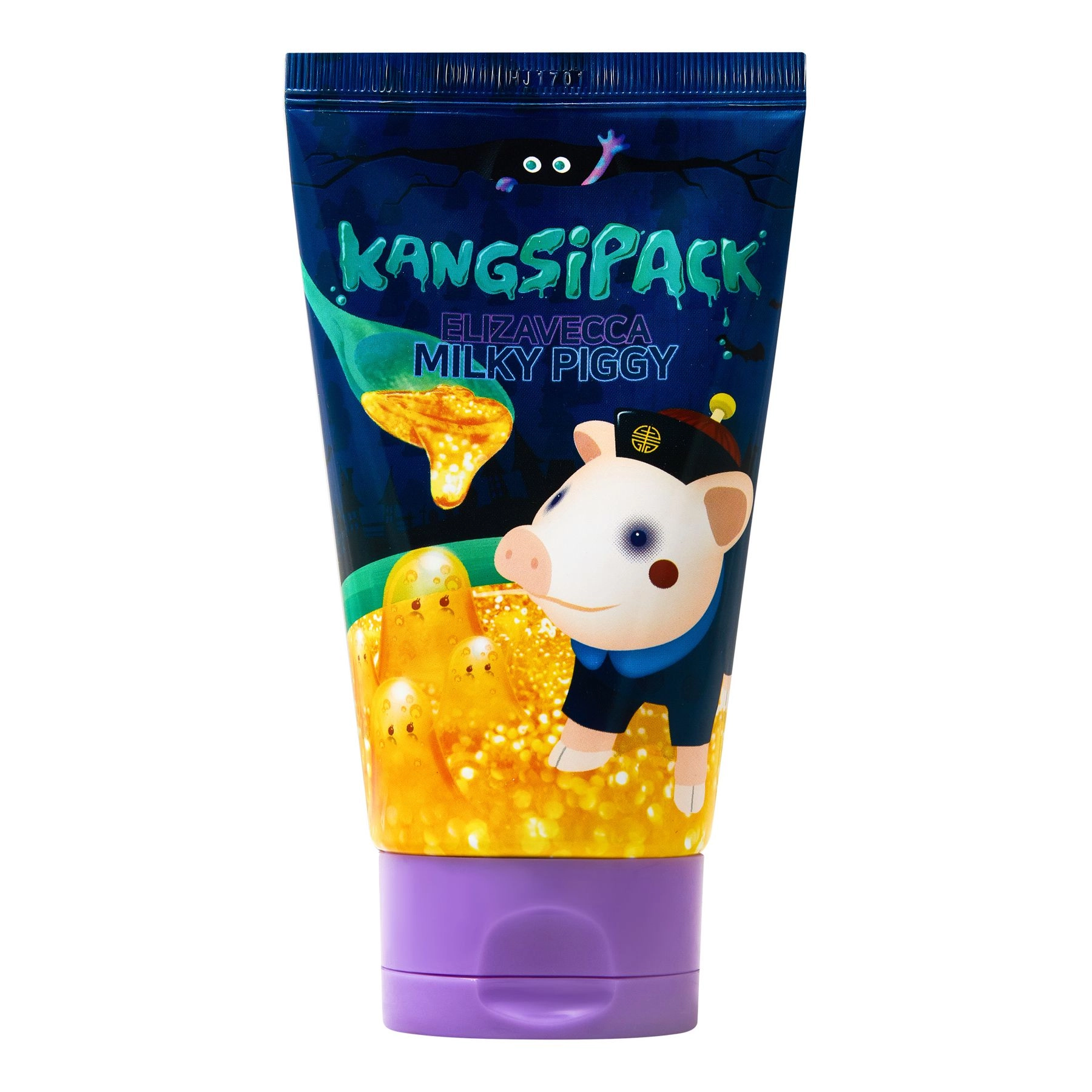 Маска для обличчя з золотом і колагеном - Elizavecca Face Care Milky Piggy Kangsipack, 120 мл - фото N1