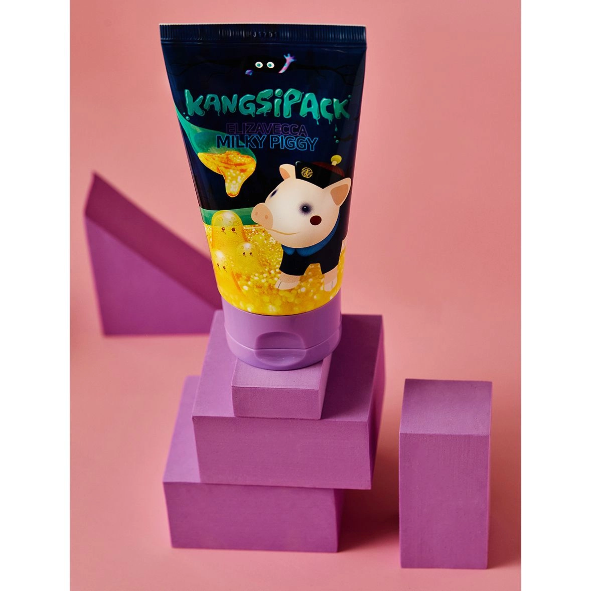 Маска для обличчя з золотом і колагеном - Elizavecca Face Care Milky Piggy Kangsipack, 120 мл - фото N7