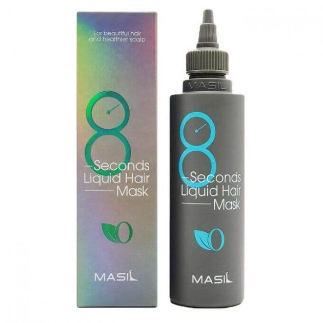 Маска для надання об’єму волоссю за 8 секунд - Masil 8 Seconds Liquid Hair Mask, 200 мл - фото N1